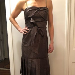 Silk cocktail dress